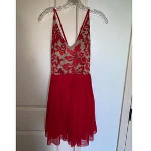 Beautiful red party dress